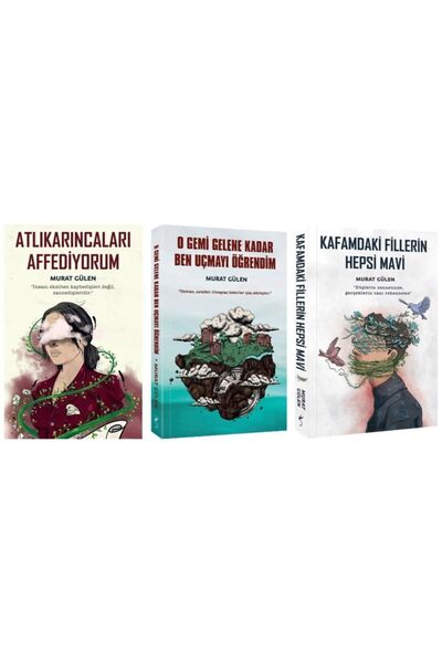 İndigo Kitap O Gemi Gelene Kadar Ben Uçmayı Öğrendim - Kafamdaki Fillerin Hepsi Mavi Atlıkarıncaları Affediyorum