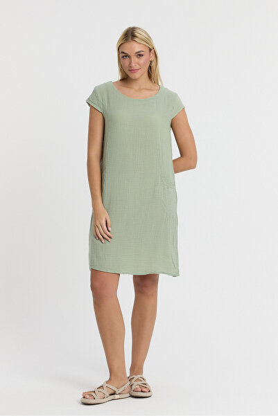 TCT TEKSTİL Women's Dress - Muslin Milano Dress - 3060