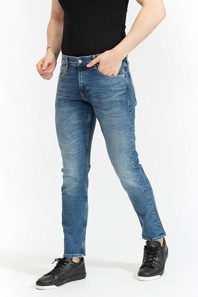 Calvin Klein Slim Erkek Jean Pantolon