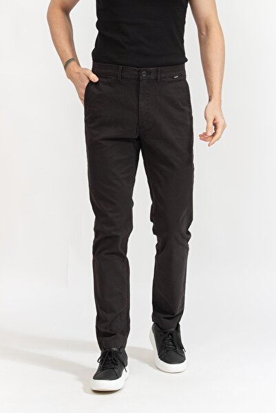 Calvin Klein Erkek Chino Pantolon Siyah