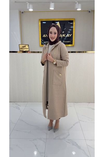 Zeynep Butik Ayşe Akay Seasonal Thin Cap Jacket 1252