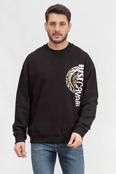 Just Cavalli Erkek Bisiklet Yaka Sweatshirt74obıf05cf200