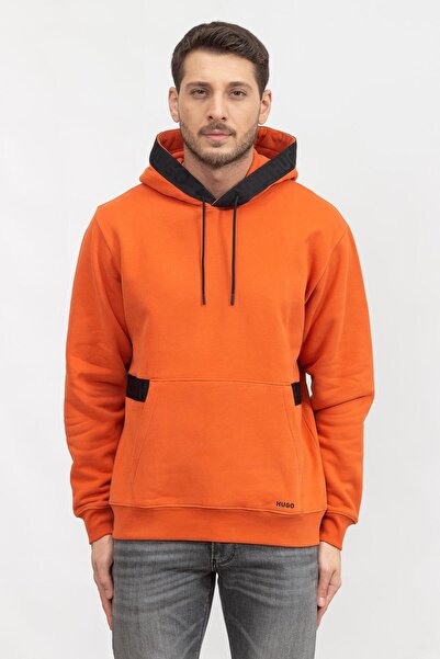 HUGO Dlementine Erkek Kapüşonlu Sweatshirt