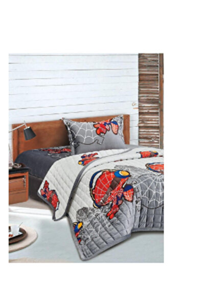 Moon 3-Piece Compressed Bed Quilt Set with Kids' Drawings
