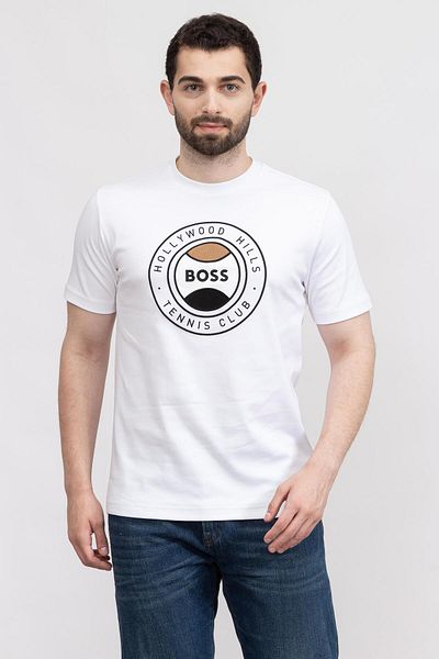 BOSS Ανδρικό μπλουζάκι με λαιμόκοψη Tiburt