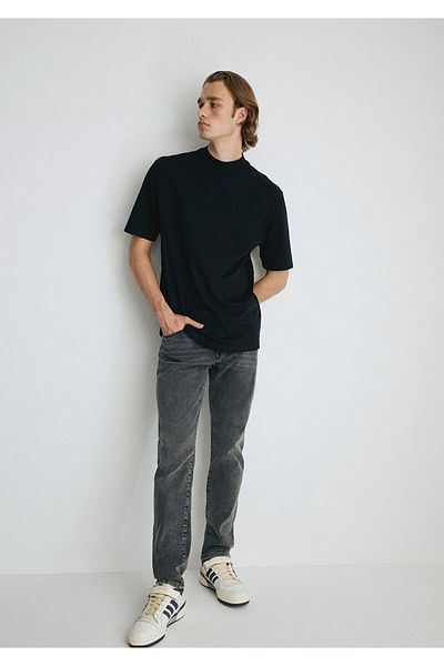 Mavi Μιλάνο College Shaded Dark Grey Jean Παντελόνι 0081085201