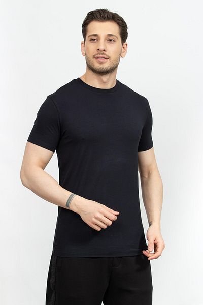 Emporio Armani Мъжка тениска с кръгла яка