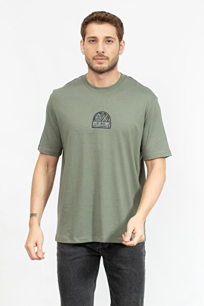 Armani Exchange Erkek Bisiklet Yaka T-Shirt