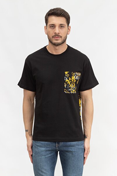 VERSACE JEANS COUTURE Erkek Bisiklet Yaka T-shirt74gah6r0js161