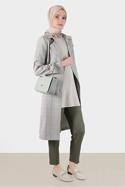 Alvina 70383 Model Zipper Detailed Pants