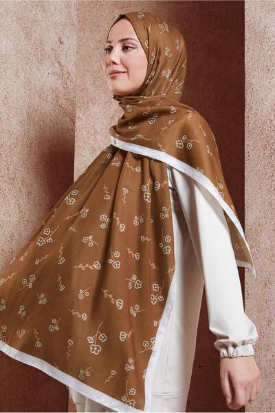 Alvina ALVİNA 7469 Μοντέλο Σάλι με λουλούδια