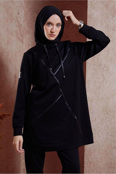Alvina Hooded Tracksuit Tunic - Model 45113