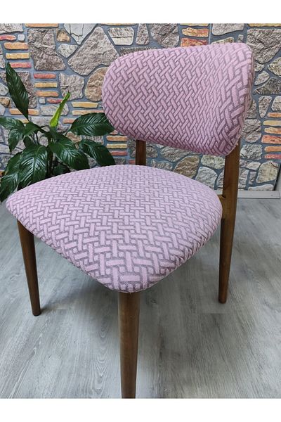 COVER TEKSTİL Bohemian New Model Chair Sword Jacquard Wood Nightmare