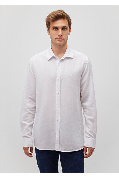 Mavi Beyaz Gömlek Slim Fit / Dar Kesim 0211190-620