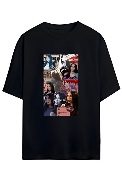 PERISENSE تي شيرت قطني ممشط كبير الحجم 100% قطن - تي شيرت صيفي مريح وفضفاض مط...