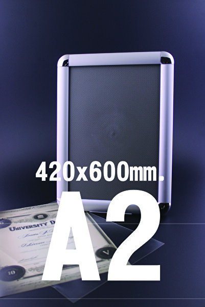 Yöntime A2 Ebat Alüminyum Çerçeve 1 Adet Rondo Köşe Aç Kapa Açılır Kapanır - ...