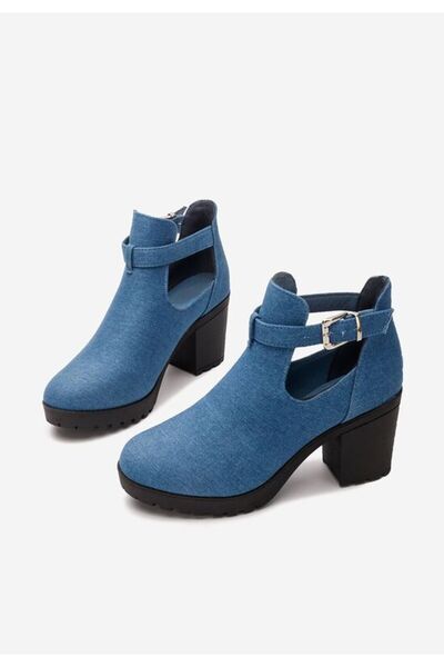 B T Shoes Ghete de toamna Nomaria denim