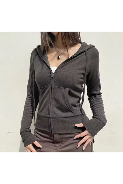 DENİKK Zippered Basic Cardigan
