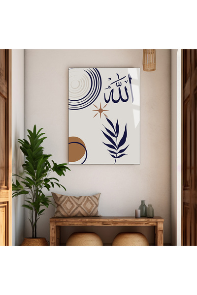 Harika bir ev ΥΠΕΡΑΣΤΗ | ΘΡΗΣΚΕΙΑ | ΓΥΑΛΙΝΟ ΠΙΝΑΚΑ ΜΕ ΣΧΕΔΙΟ ΜΠΟΥΜΕΝΟ ΑΔΙΑΒΡΟ...