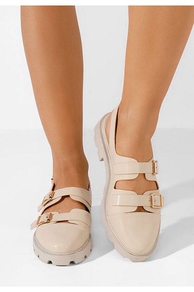 B T Shoes Pantofi casual damă Agripina bej