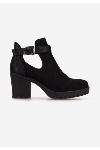 B T Shoes Ghete de toamna Nomaria negre
