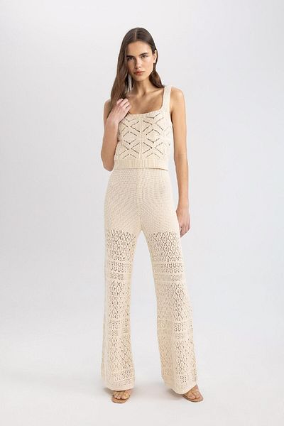 DeFacto Брюки Genis Paca Krose Tricot на підкладці C8622ax24sm