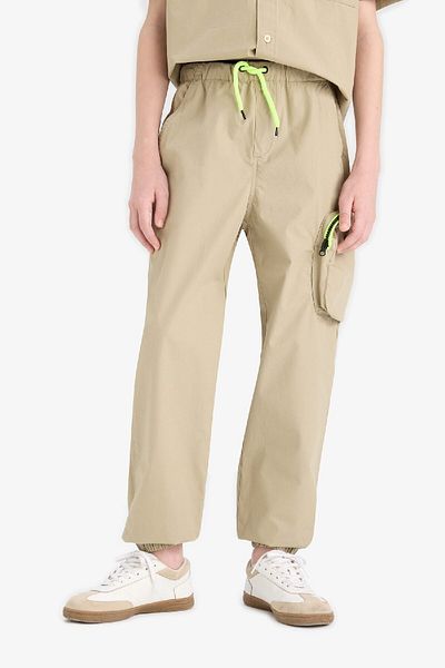 DeFacto Boy's Cargo Pocket Jogger Leg Parachute Trousers E1556A825Sm