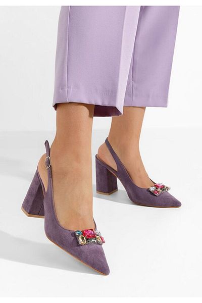 B T Shoes Pantofi Slingback Rossana Mov