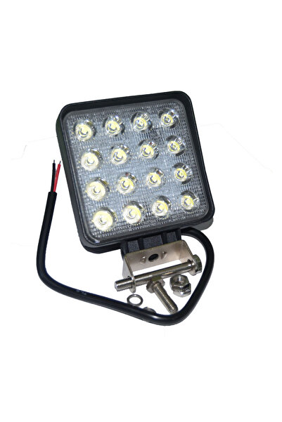 GOCMEN TIR SHOP GERİ VİTES VE SİS LAMBASI 16 LED KARE