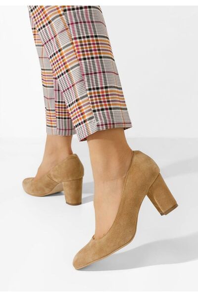 B T Shoes Γυναικεία Δερμάτινα Παπούτσια Σιένα Καμήλα