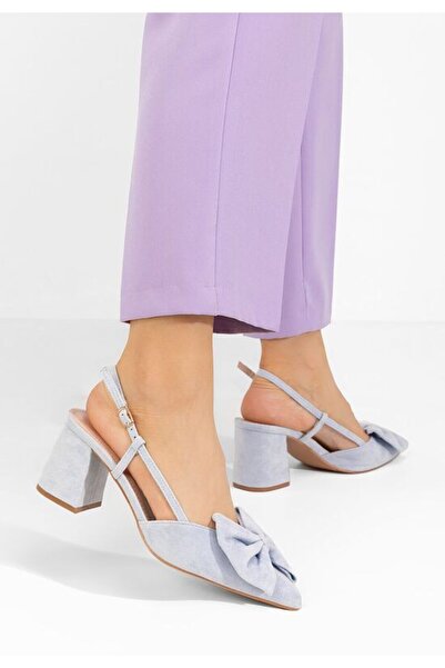 B T Shoes Pantofi slingback Latosha albastri