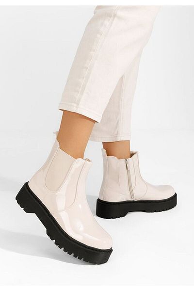 B T Shoes Women's Chelsea boots Ginger beige