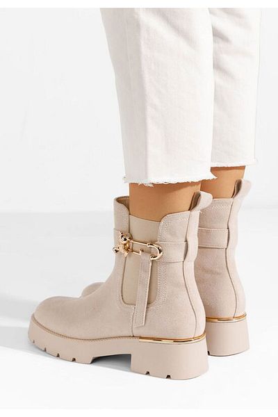 B T Shoes Women's boots Latashia beige