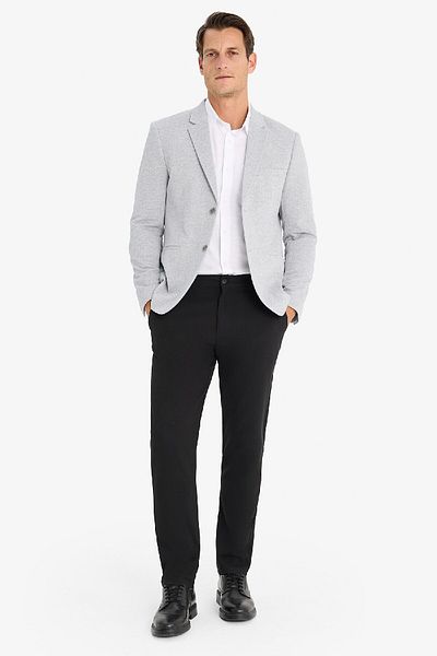 DeFacto Slim Fit vékony szabású bélelt gombos blézerkabát N0503az25sp