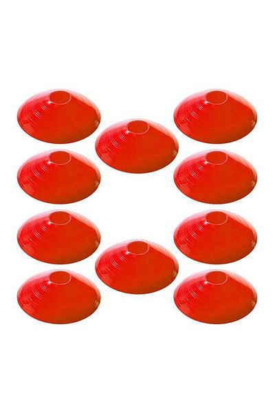 Generic 10Piece Soccer Training Obstacle Round Cones Marker Discs Sports Equipment Set