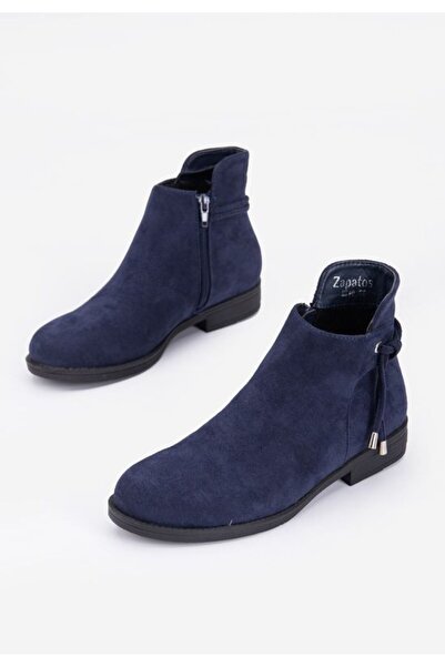 B T Shoes Ghete damă navy Dezara