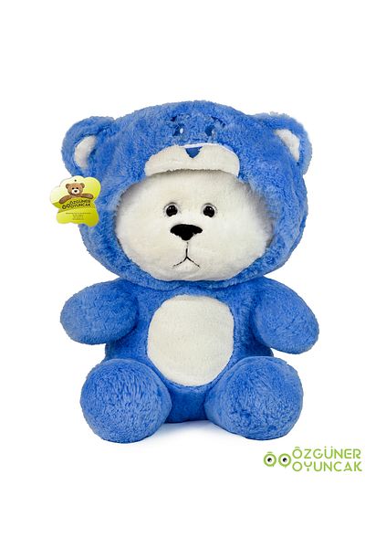 Pababo Uykumcuk Gold - 90 Cm Plush Bear, Hooded Special for Lover (100% Domestic)
