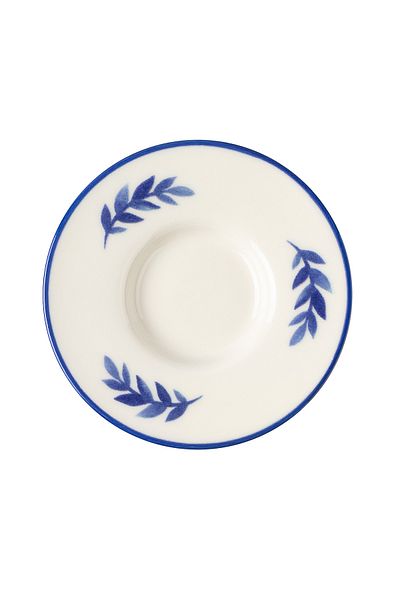 Madame Coco Luxe Feuille 6-teiliges Teeglas-Untertassen-Set