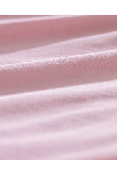 Madame Coco Valeria Bettlaken, Kingsize, 100 % Baumwolle, elastisch, gekämmt, Altrosa