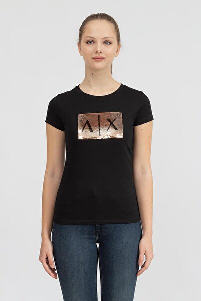 Armani Exchange Γυναικείο T-shirt 8NYTDL YJ73Z Μαύρο
