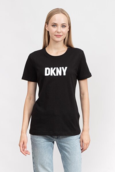 Dkny Kadın Bisiklet Yaka T-Shirt