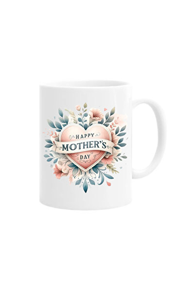 OEM Cana albă personalizată „Happy Mother’s Day”, INOVATIX®. 330 ml