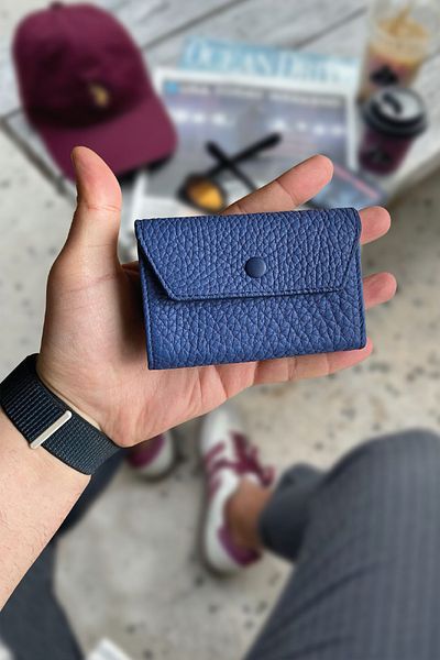 LETERRA GENUINE LEATHER ACCORDION CARD HOLDER