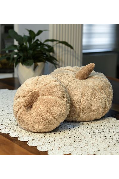 Özgüner Oyuncak Decorative Pumpkin Pillow 2-Piece Throw Pillow Sweet Design for Home