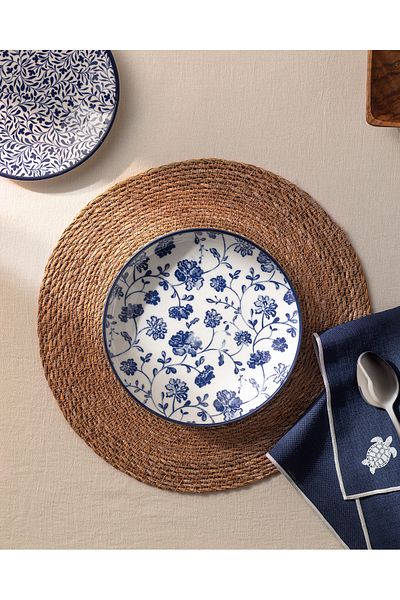 Madame Coco Rêve Bleu Fleur Suppenteller 21 cm