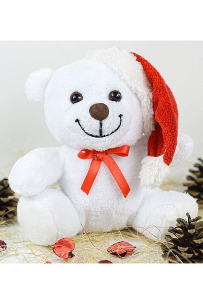 Özgüner Oyuncak Happy Birthday Board and 25 cm Cute Flower Bear