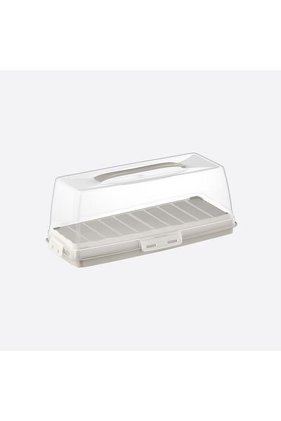 PONÇİK STORE Rectangular Baton Cake Fan with Lock 37cm