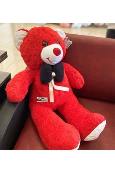 Özgüner Oyuncak 90 cm Colorful Bow Tie Teddy Bear (100% Local)