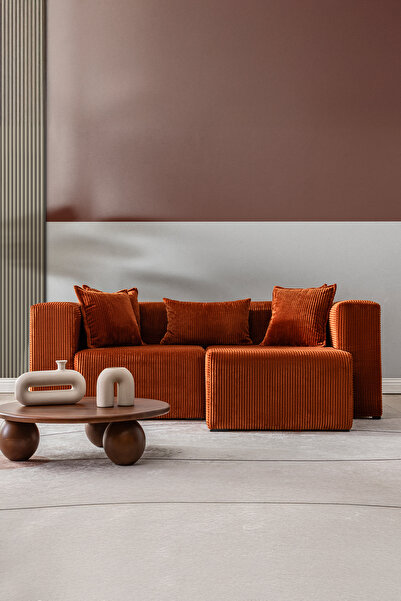 GOOD NİGHT Katt Modüler Ekstra Rahat İskeletli 2 Li Koltuk 10 Renk