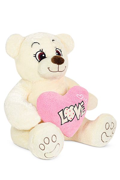 Pababo Cute Love Heart Bear - 100% Native